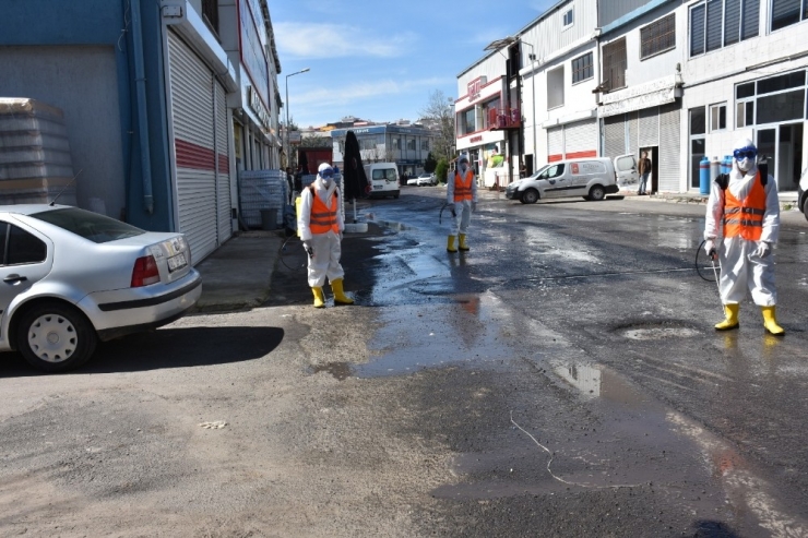 Bağlar Belediyesi Dezenfekte Çalışmalarına Devam Ediyor
