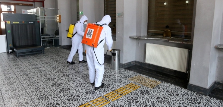 Büyükşehir’den Dezenfeksiyon Rekoru