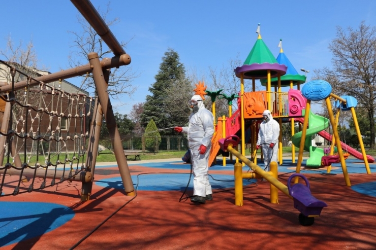 Büyükşehir Dezenfekte Çalışmalarını Aralıksız Sürüyor