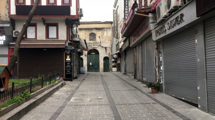 Kapalıçarşı Korona Virüs Önlemleri Kapsamında Kapatıldı