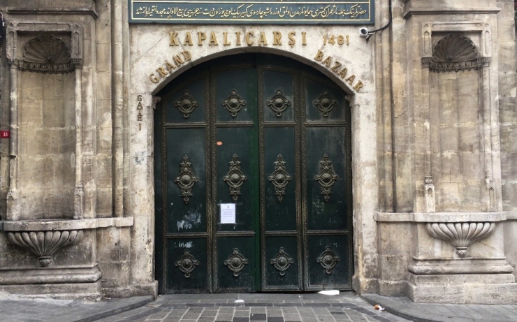 Kapalıçarşı Korona Virüs Önlemleri Kapsamında Kapatıldı