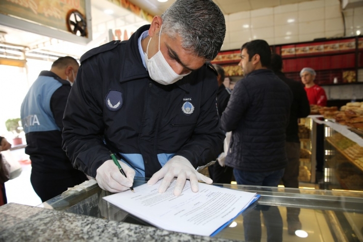 Karaköprü’de Korona Virüs Denetimi