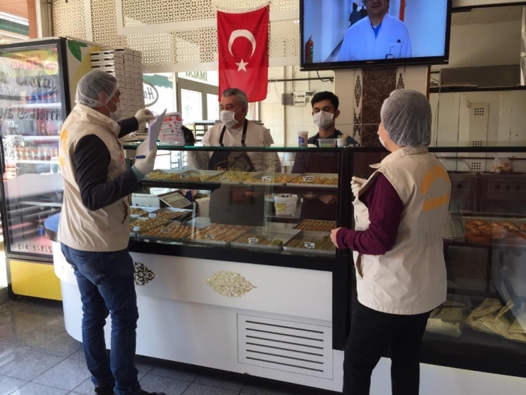 Kırıkkale’de Korona Virüs Denetimi