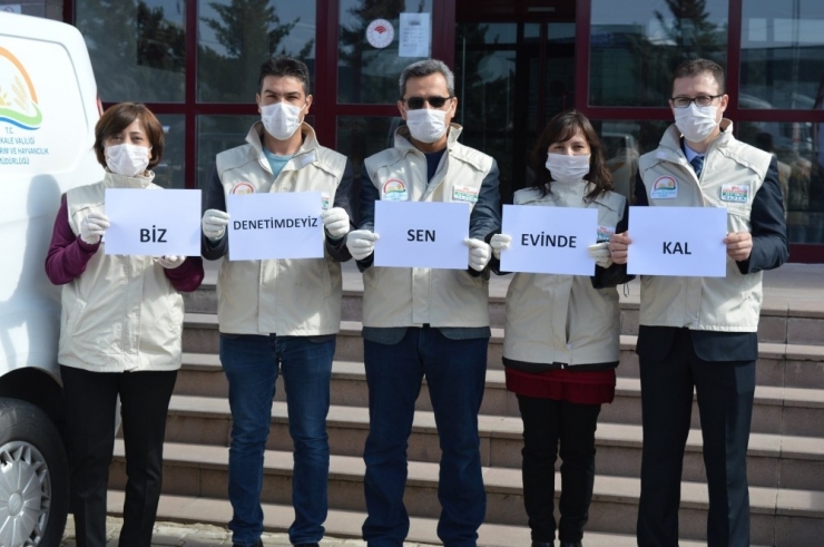 Kırıkkale’de Korona Virüs Denetimi