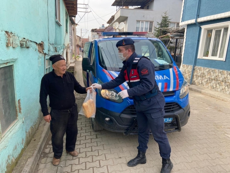 Jandarma Ekiplerinden Örnek Davranış