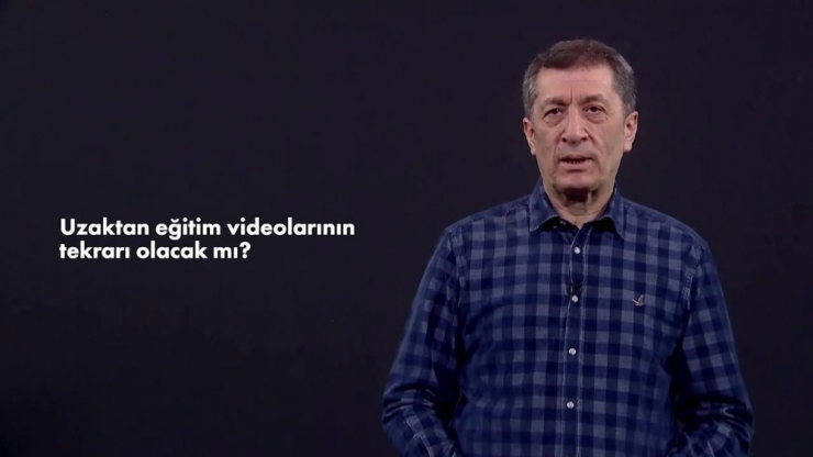 Milli Eğitim Bakanı Selçuk 10 Soruda Uzaktan Eğitime Dair Merak Edilenleri Açıkladı