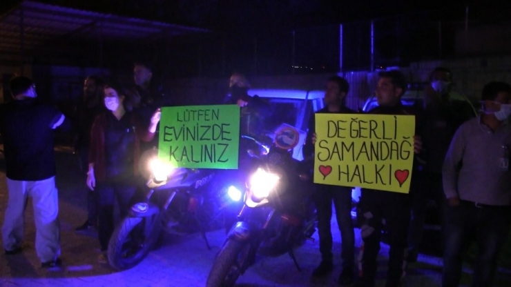 Emniyetten Sağlıkçılara ’Alkışlı Ve Sirenli’ Destek