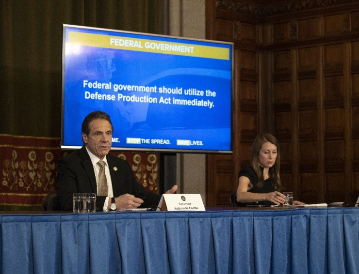 Korona Virüs’ün Tırmandığı New York’ta 4 Askeri Hastane Kuruluyor