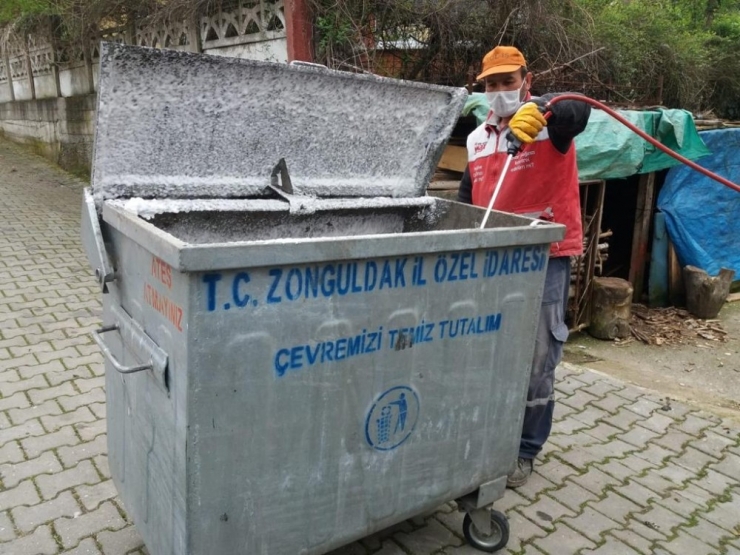 İl Özel İdare Tarafından 83 Köy Dezenfekte Ediliyor