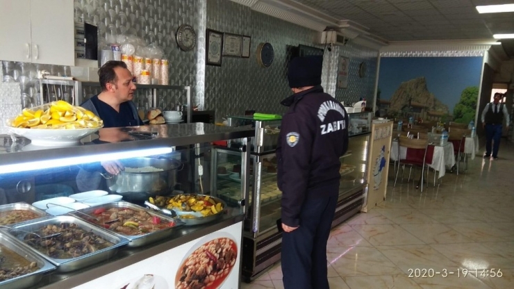 Afyonkarahisar’da Korona Virüs Denetimi