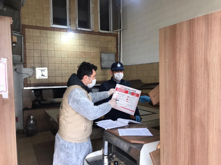 Bafra’da Fırınlar Denetlendi