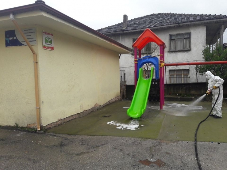 Boğaziçi Belediyesi Kurumları İlaçlıyor