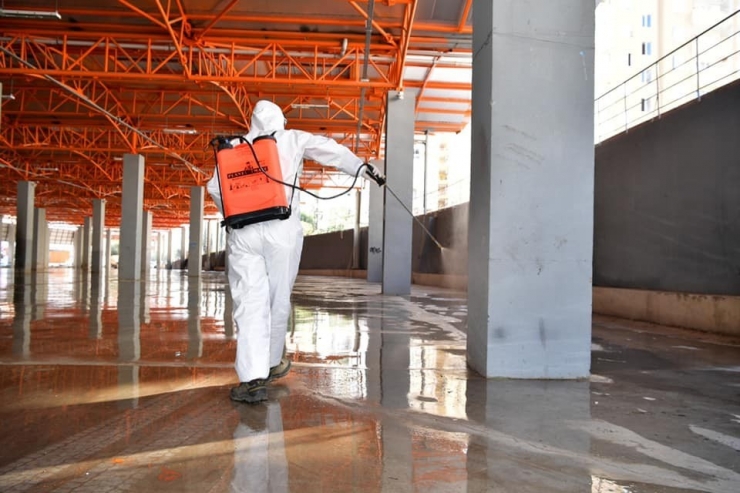 Çukurova Dezenfekte Ediliyor