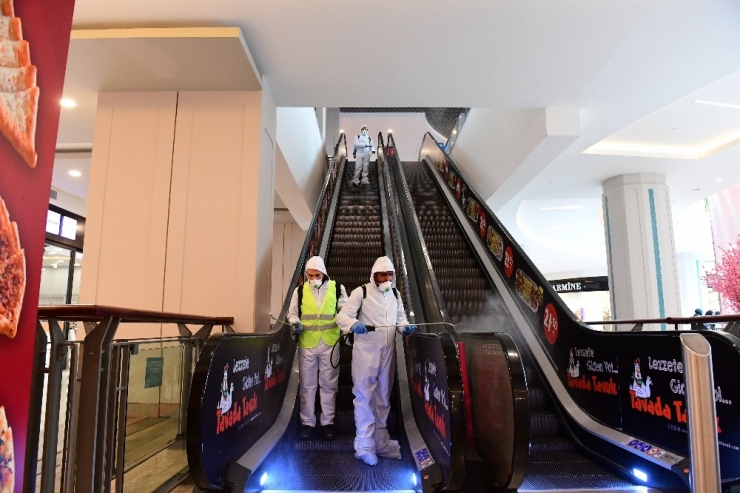 Yakutiye’de Korona Virüs Tedbirleri