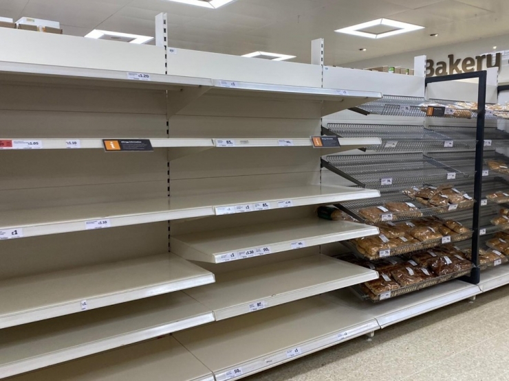 İngiltere’de Halk Erzak Sıkıntısı Yaşıyor