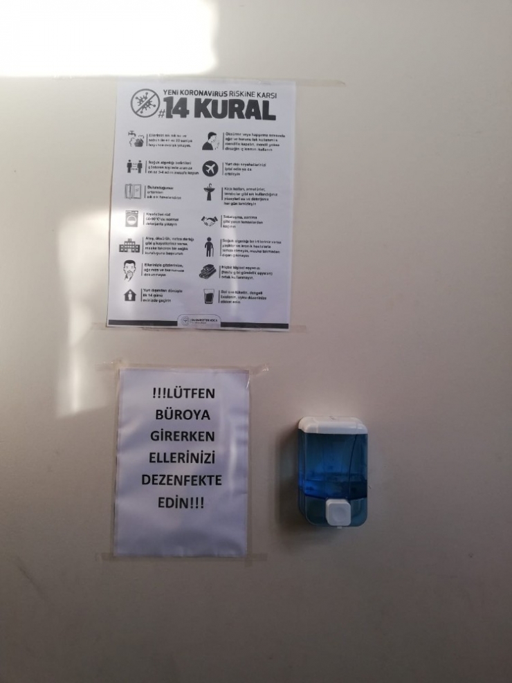 İstanbul Emniyetinde Korona Virüs Tedbiri