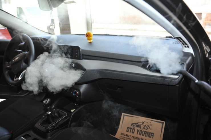 Otomobillere Buharlı Korona Önlemi