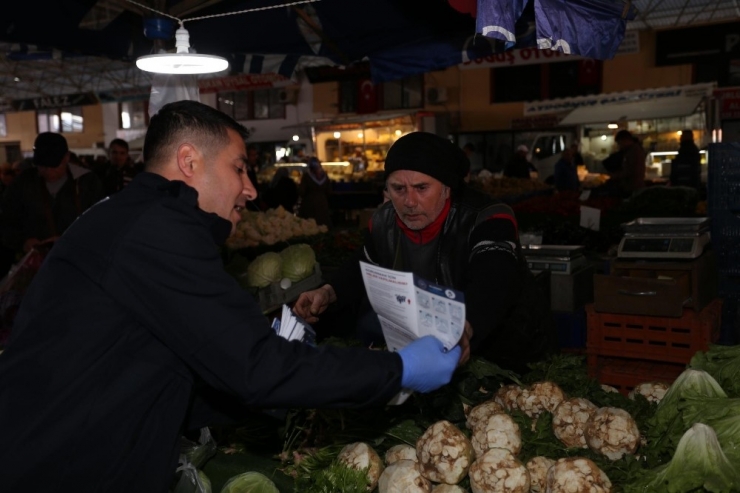 Kepez’in Zabıtalarından “14 Kural” Broşürü