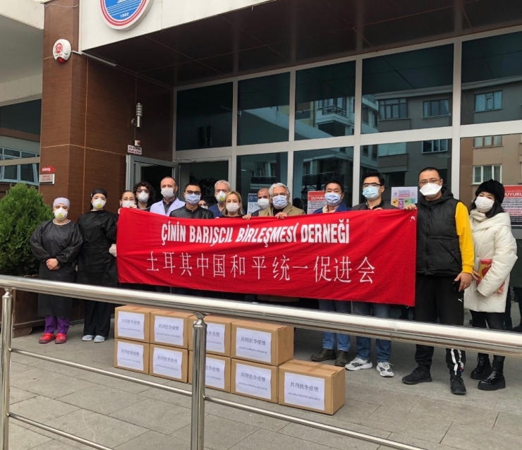 Çin’den Maltepe’ye 10 Bin Maske Bağışı