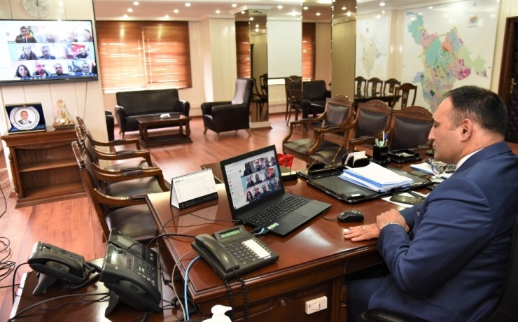 Toroslar Belediyesi’nden ’Videokonferans’ Dönemi