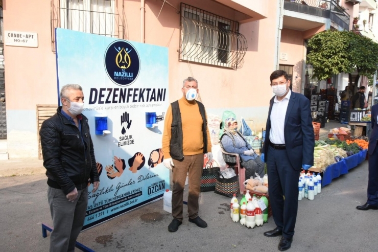 Nazilli Belediyesi’nden Korona Virüs İle Mücadelede Örnek Çalışma