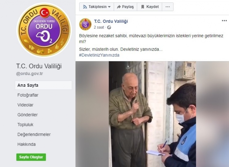 Vefa Grubuna Verdiği ’Nazik Sipariş’ Mest Etti