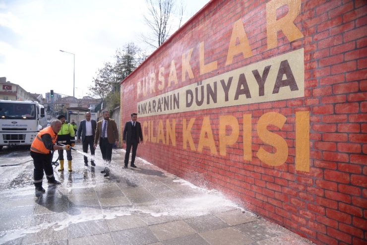 Pursaklar’da Korona Virüs Seferberliği