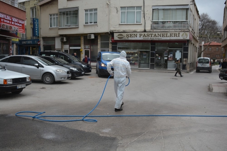 Sinop’ta Dezenfekte İşlemleri Sürüyor