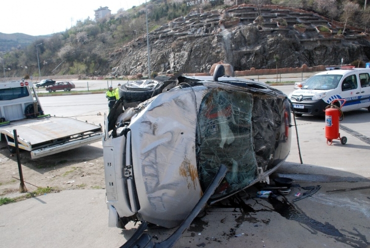 Tokat’ta Faciadan Dönüldüğü Anlar Kameralara Yansıdı