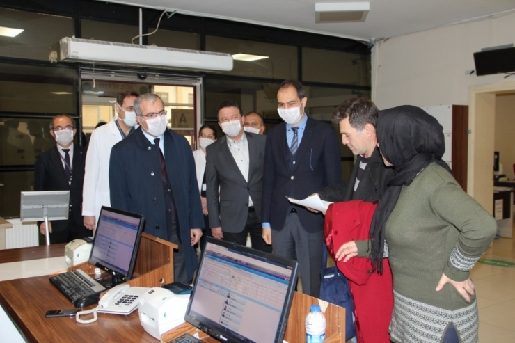 Vali Toraman, Evliya Çelebi Eğitim Ve Araştırma Hastanesi’nde