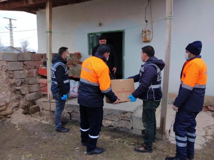 Saray Kaymakamlığı Yaşlıların İhtiyacını Karşılıyor