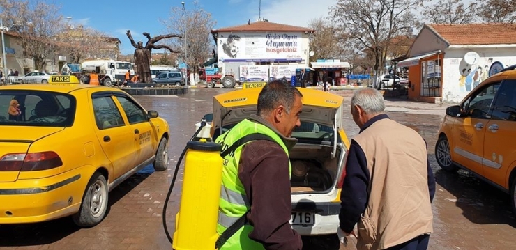 Arguvan’da Dezenfekteye Ağırlık Verildi