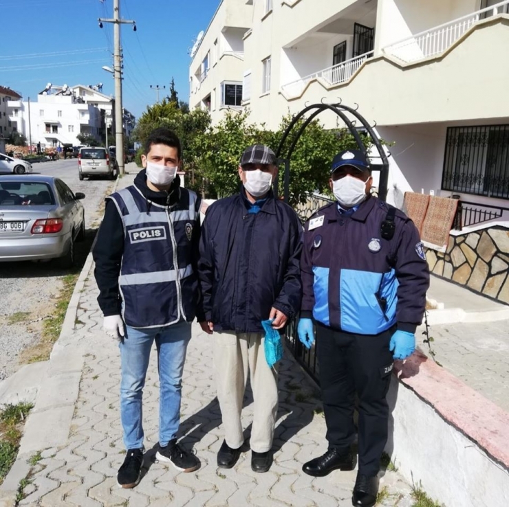 Didim’de Sokağa Çıkamayanların İhtiyaçları Gideriliyor