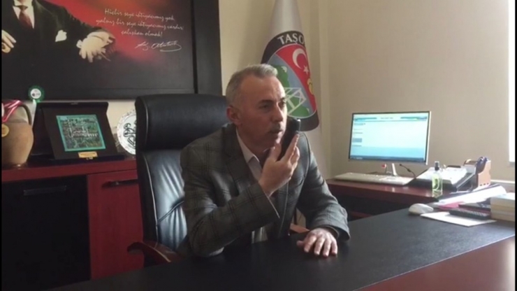 Taşova’da Başkan Öztürk Vatandaşları Telefonla Uyardı