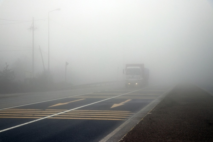 Bolu Dağı’nda Yoğun Sis Etkili Oluyor