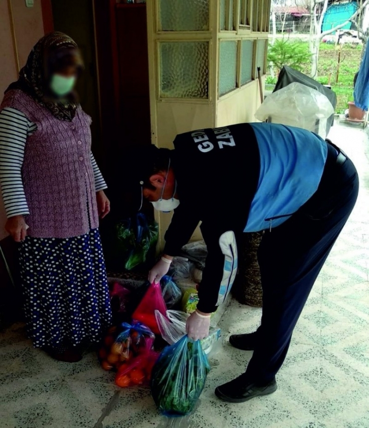 Gediz Belediyesi’nden Evlere Servis
