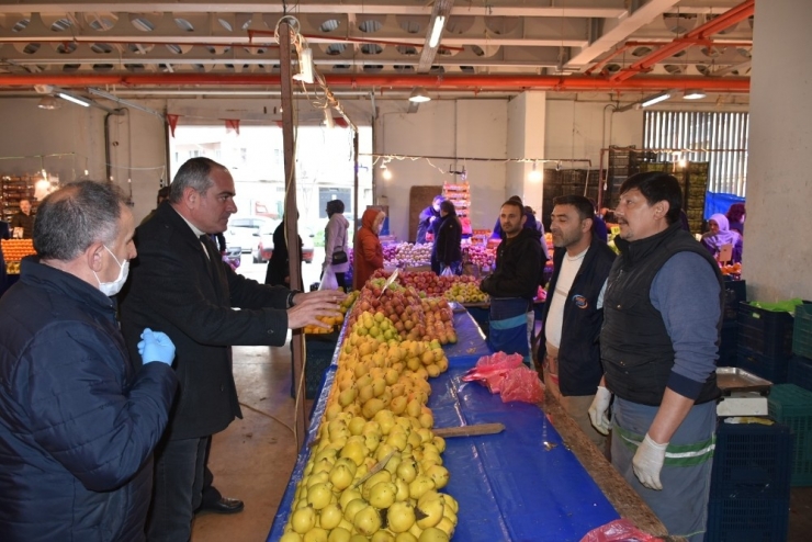 Başkan Sertaslan’dan Kapalı Pazar Denetimi
