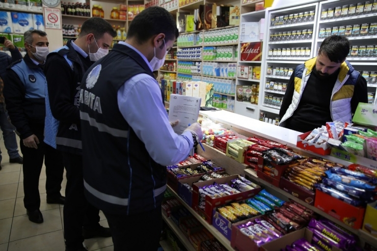 Haliliye Zabıtasından Marketlere Uyarı