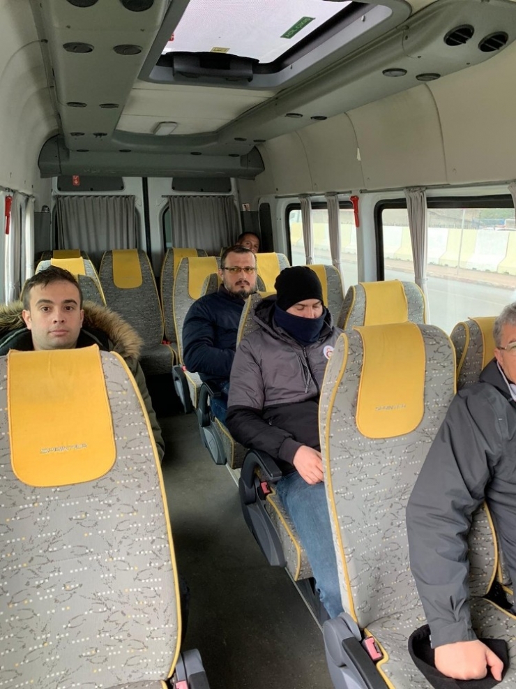 Yolcu Otobüslerinde Korona Virüs Teftişi