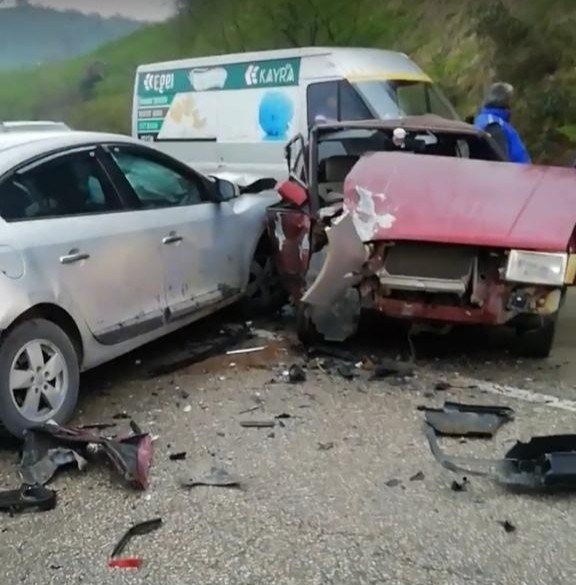 Ordu’da Trafik Kazası: 3 Yaralı