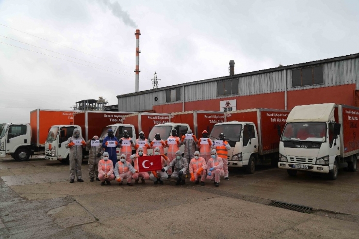 Korona Virüs Şüphelisi Tıbbi Atıkları İzaydaş Bertaraf Ediyor