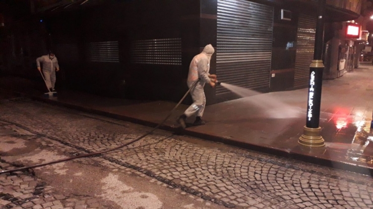 Akşehir Dezenfekte Ediliyor