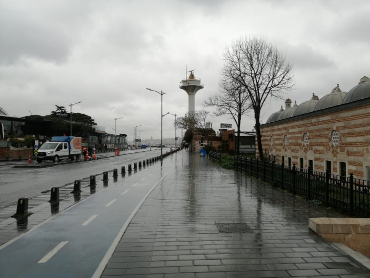 İstanbul’da Korona Virüs Sessizliği Havadan Görüntülendi