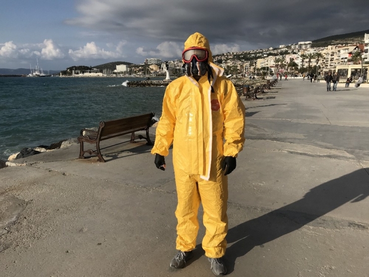 Kuşadası’nda Koronaya İlginç Önlem