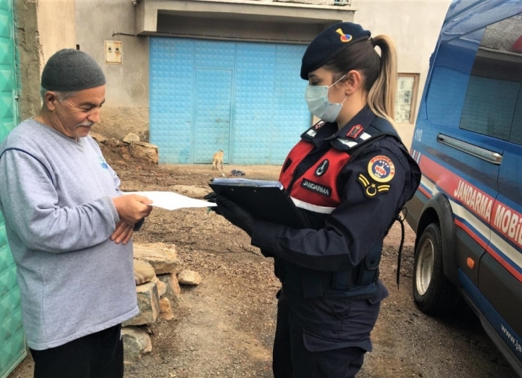 Jandarma 65 Yaş Ve Üzeri Vatandaşlar İçin Seferber