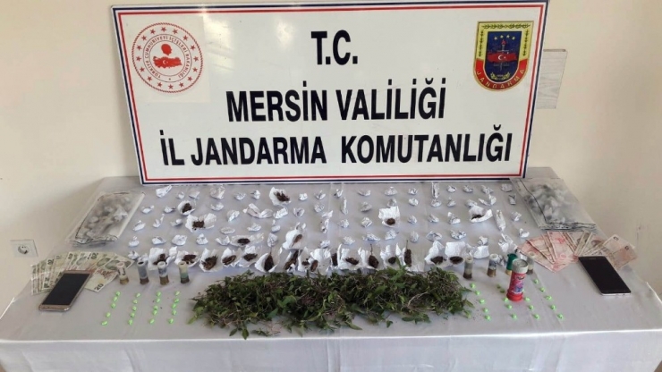 Mersin’de Uyuşturucu Operasyonu: 5 Gözaltı