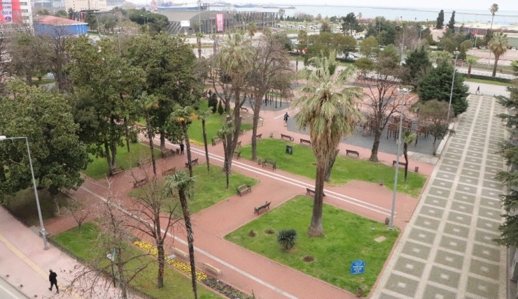 Samsun ’Evde Kaldı’