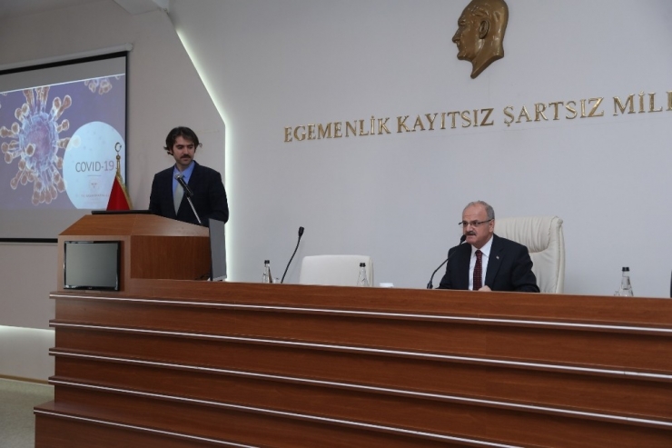 Pandemi İl Koordinasyon Kurulu Vali Çakacak’ın Başkanlığında Toplandı