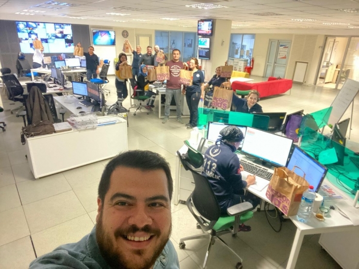 112 Personeline Anlamlı Jest
