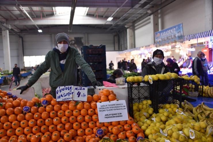 Sebze Meyve Pazarı Artık Her Gün Hizmet Verecek